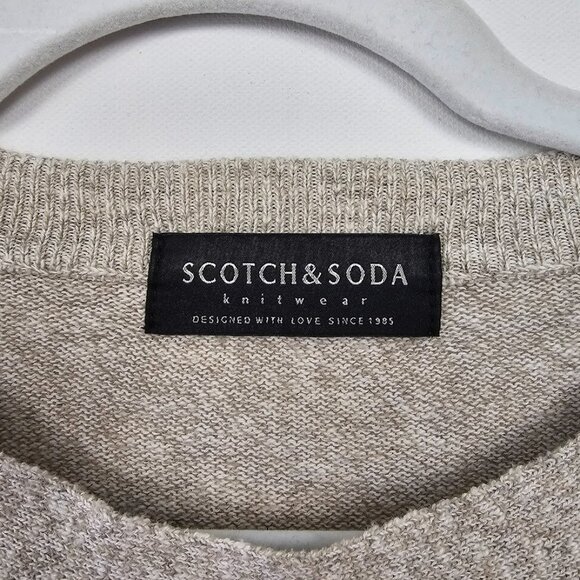 Scotch & Soda Men’s Large Gradient Ombre Knit Sweater - Picture 5 of 6